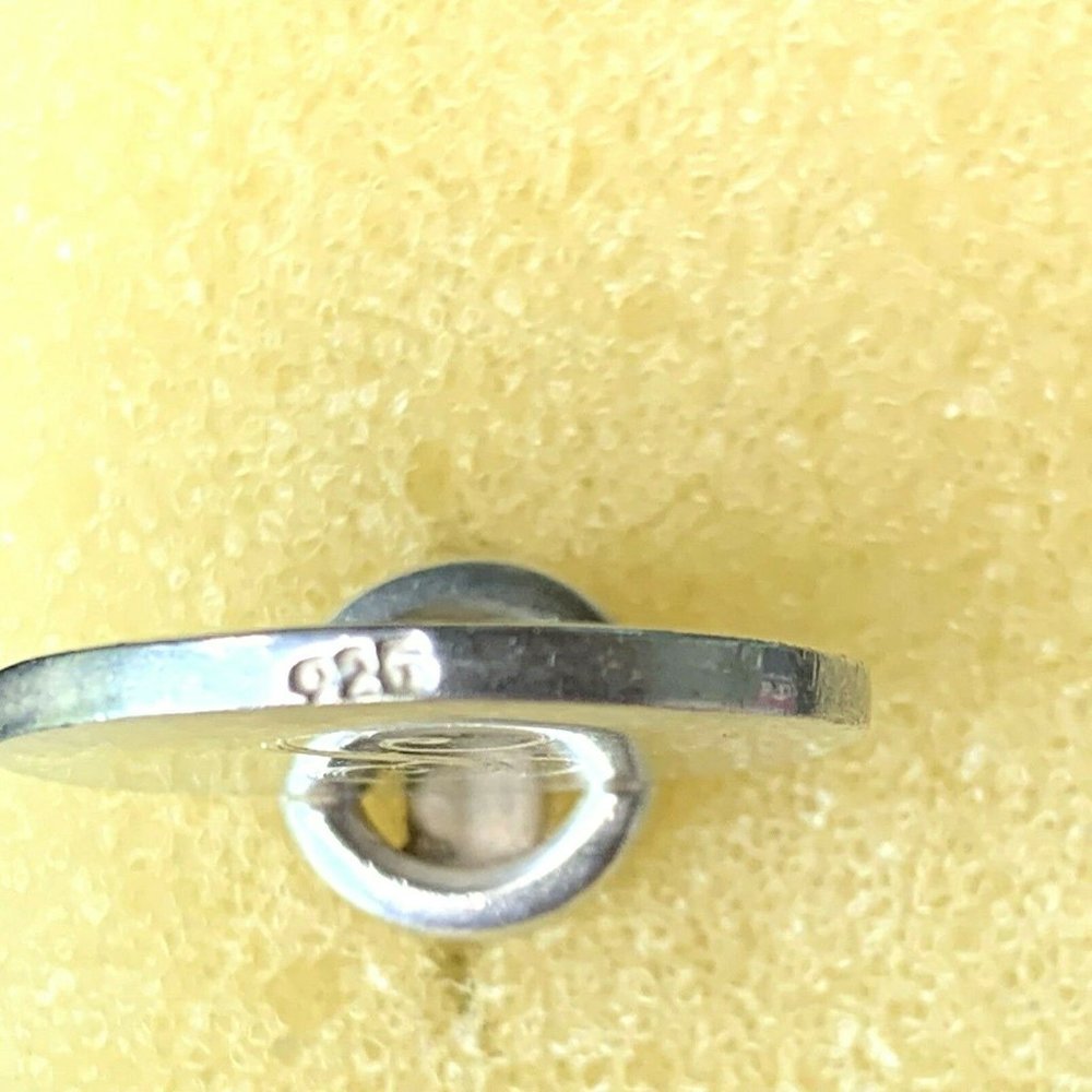 Sterling silver 925 engrave ''S'' pendant - Picture 3 of 7